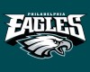 Philly Eagles Clock