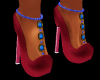 Red Sapphire Heels