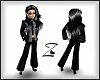 Z Black Brocade Suit