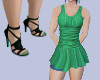 (B) Green Dress/SP
