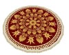 Celtic Red and Gold Rug