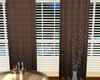 Brown Natural Curtains