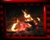 Red Fire Place