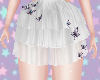 goth flutter ruffles w