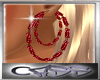 [CC] Ruby Double Hoops
