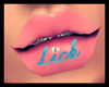 LICK LIP TAT BLUE