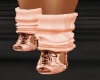 L's Peach Sock Heel