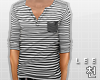! Grey Striped Shirt