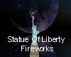 Liberty With Fireworks!