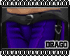 D* - Purple PVC Pants