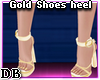 Gold Shoes Heel