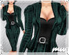 !Striped Suit Green blk