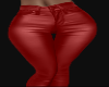 Vday Red Leather Pants
