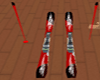 Animated Tribal Skis