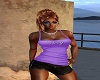 Purple Sexy Tank Top