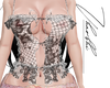 saten lace top