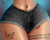 Shorts Black + Tattoo