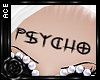 [AW]Psycho Head Tattoo