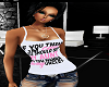 think im cute  tank top
