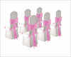 wedding chair bco rosa