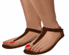 Sandals brown
