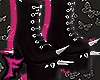 ♡ Spiked black boots