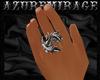Tribal Wolf Ring-Silver