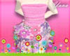 :Kawaii Pink Flat Dress: