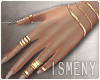 [Is] Nails+Gold Ring Nat