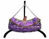 TK Purple Satn Swing Bed