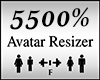 Avatar Scaler 5500%