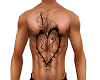 Heart Dagger Frnt Tatt