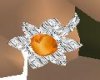 [Gel]Opal Flower ring