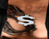 dollar  diamond necklace