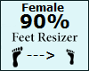 Feet Scaler 90% Female