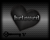 Beloved black heart