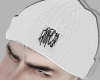 A| White Beanie