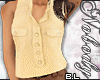 BL| Tucked Blouse Yellow