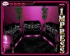 BBG Pink Couch Set 