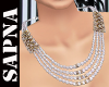 [SY]white pearl nacklace