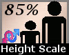 Height Scale 85 % -F-