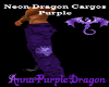 Neon Dragon Purple