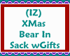 (IZ) XMas Bear Sack Gift