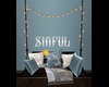 Teal Christmas Swing