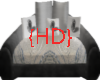 {HD} White Cuddle Bed