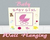 Baby Wall Hanging (girl)