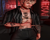 Open Shirt With Tattoo.