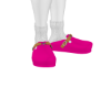 PINK BIRKEN SLIDES exclu