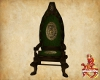 Elg Cstl Throne Chair