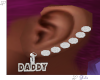 [Gel]Daddy Earrings